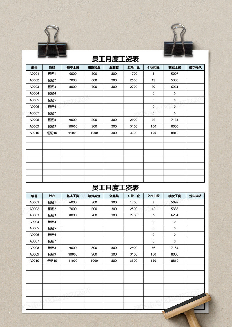 兼职员工工资表模板，构建透明、公平的薪酬体系