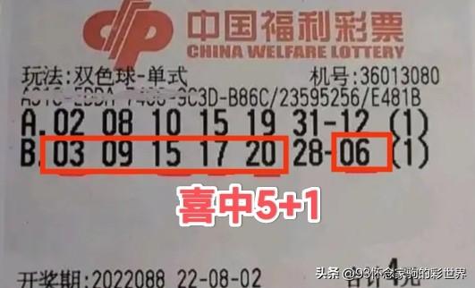 9月8日双色球开奖，梦想与幸运的碰撞