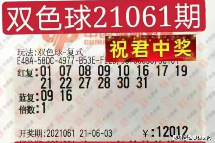 202066期双色球开奖号，梦想与幸运的碰撞